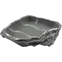 Los mejores  - Lucky Reptile WDG de 9 Corner Dish Granito – máximo- XS- Granito